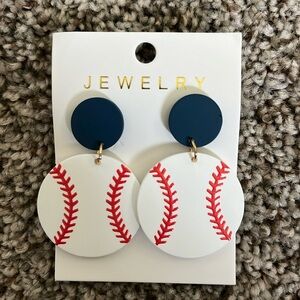 2/$20 BASEBALL Earrings! Come out and support your favorite player this season!
